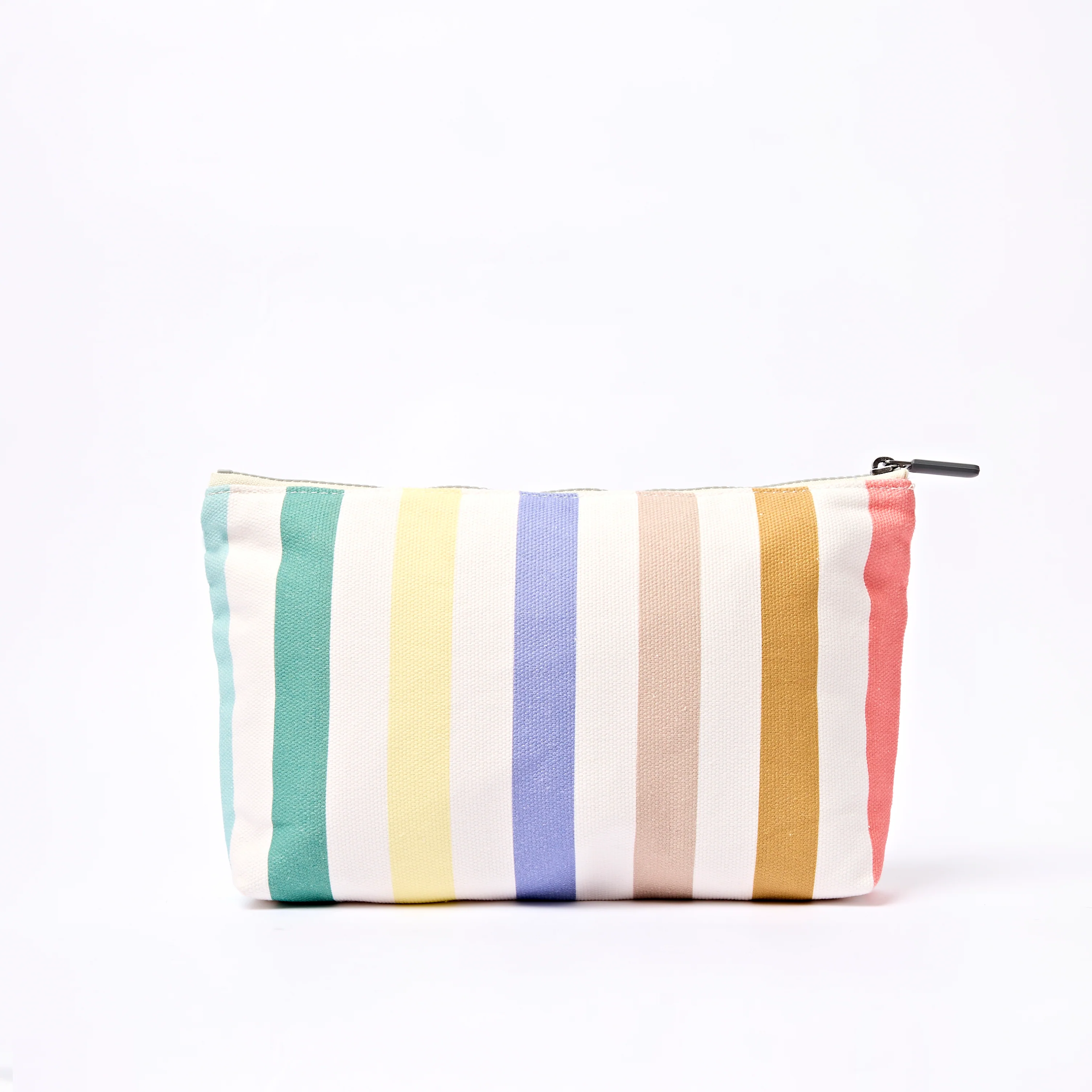 Maida Vale Pouch in Pastel Multi Stripe - Image 3
