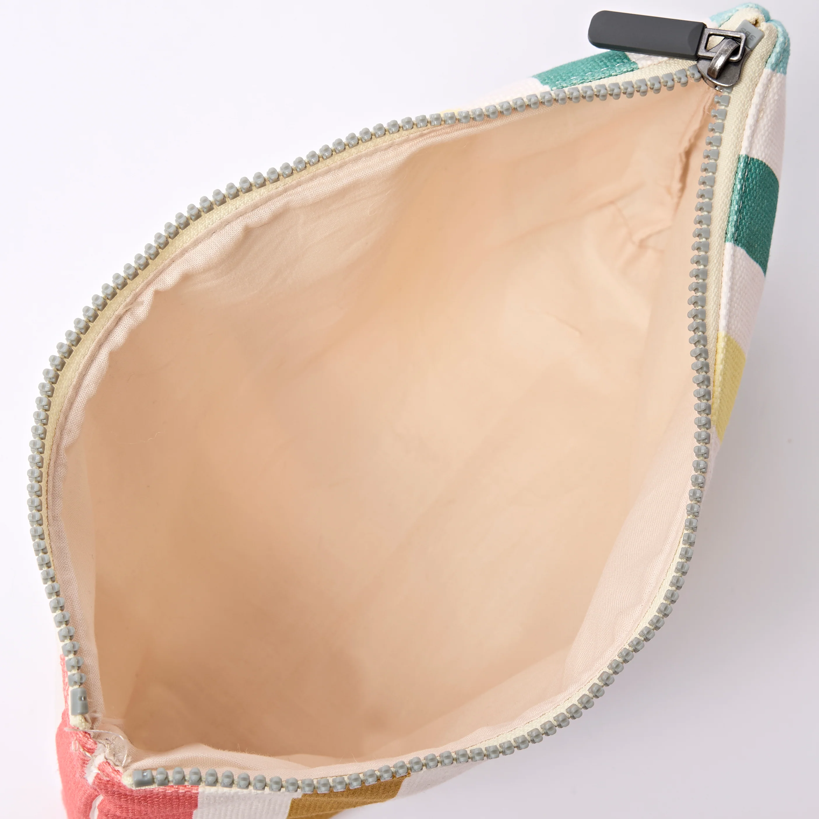Maida Vale Pouch in Pastel Multi Stripe - Image 4