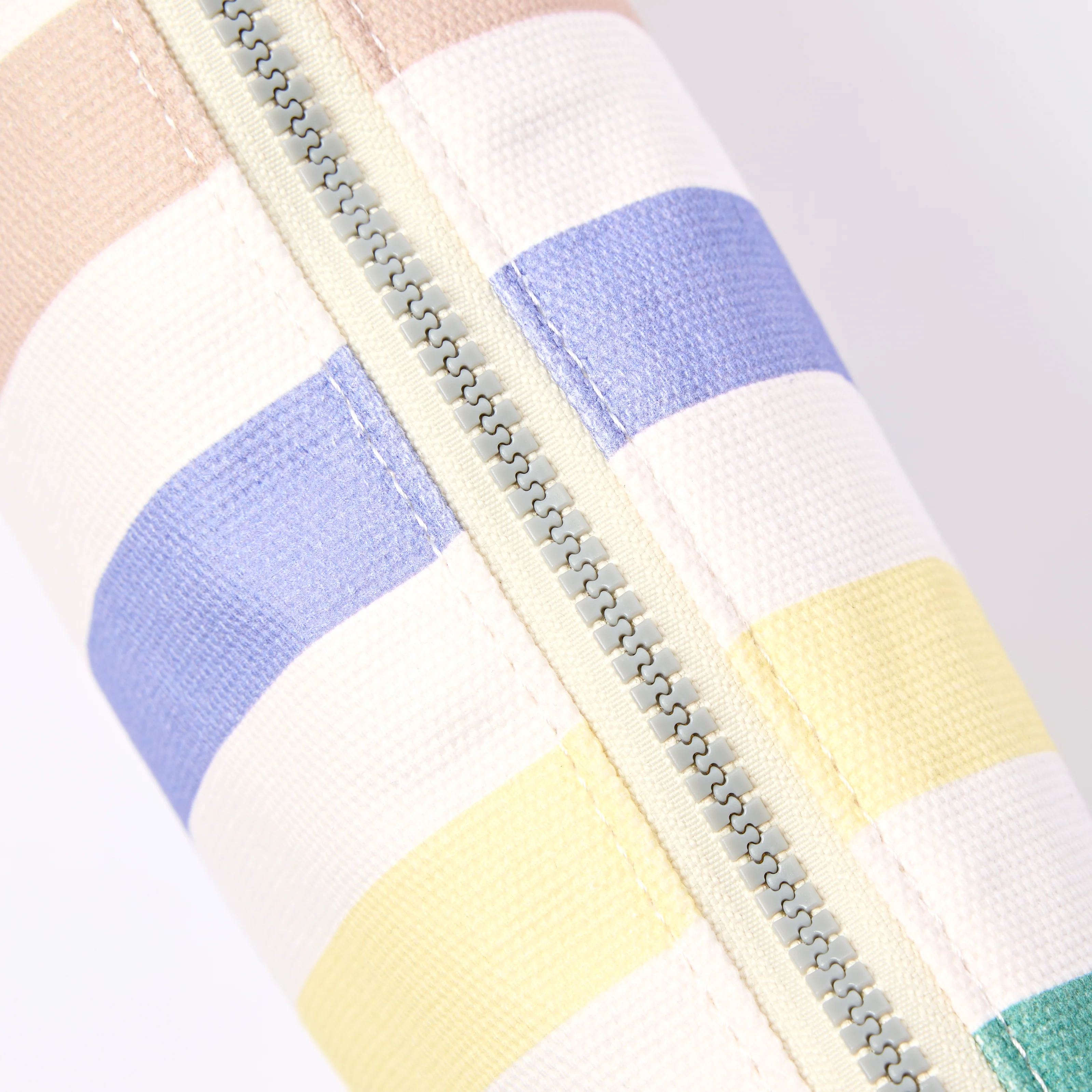 Maida Vale Pouch in Pastel Multi Stripe - Image 5