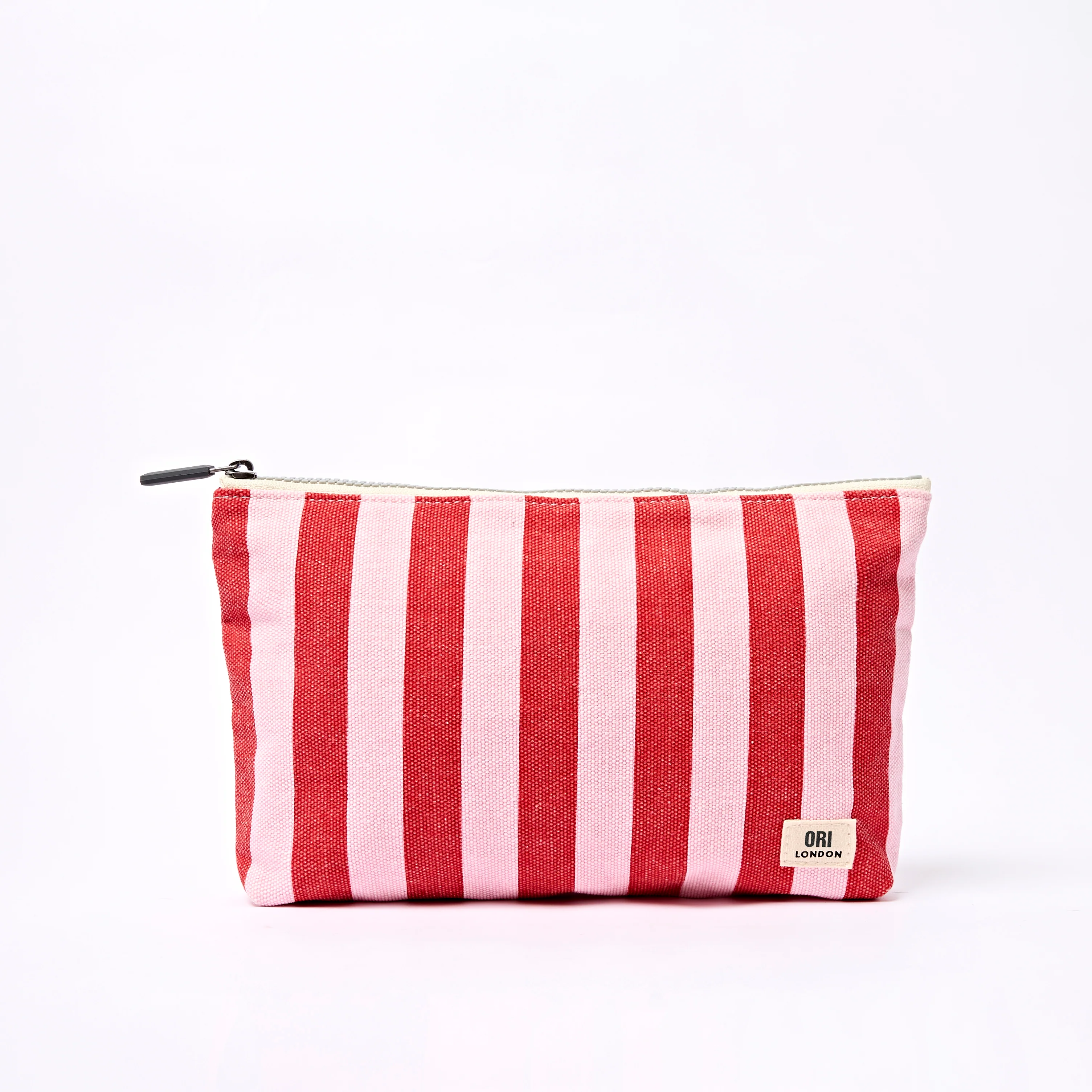 Maida Vale Pouch in Strawberry Stripe