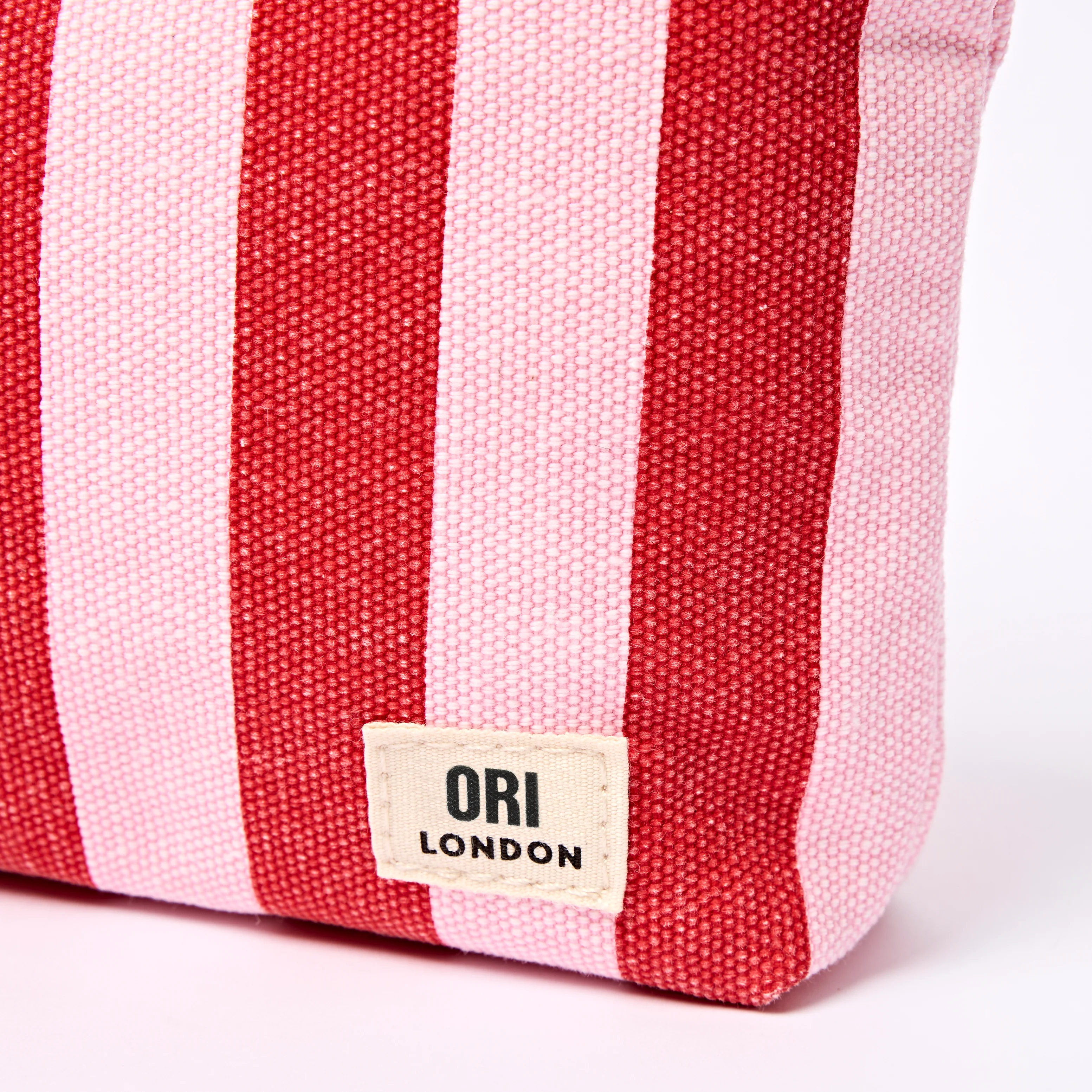 Maida Vale Pouch in Strawberry Stripe - Image 8