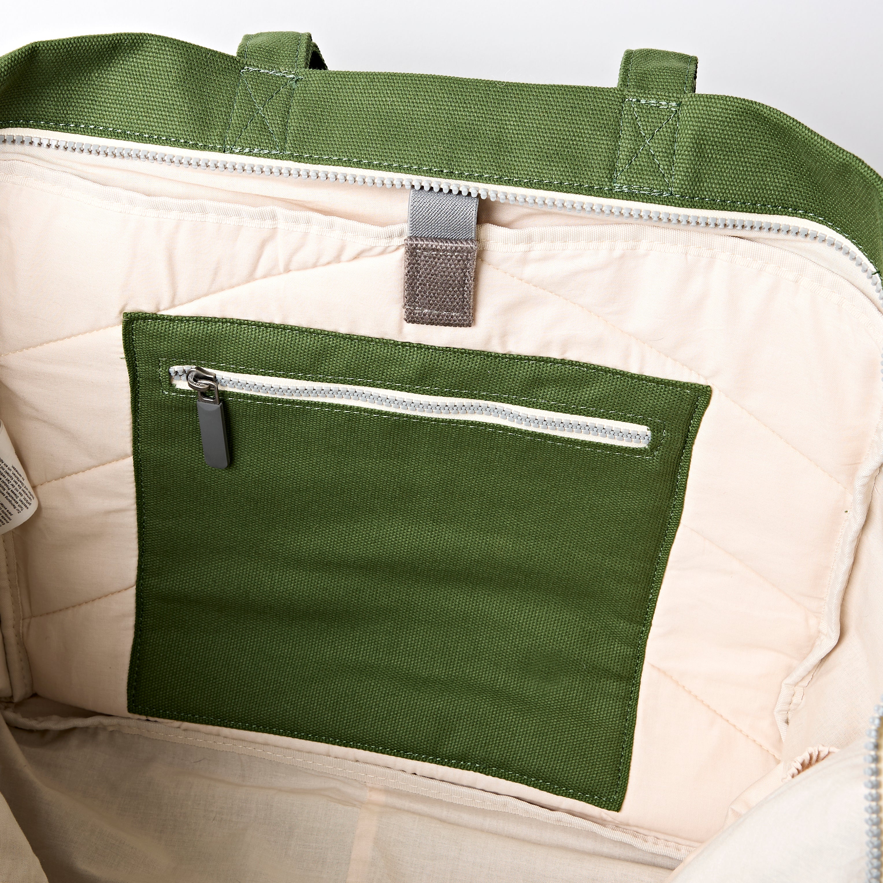 Marylebone Tote Bag in Artichoke - Image 4