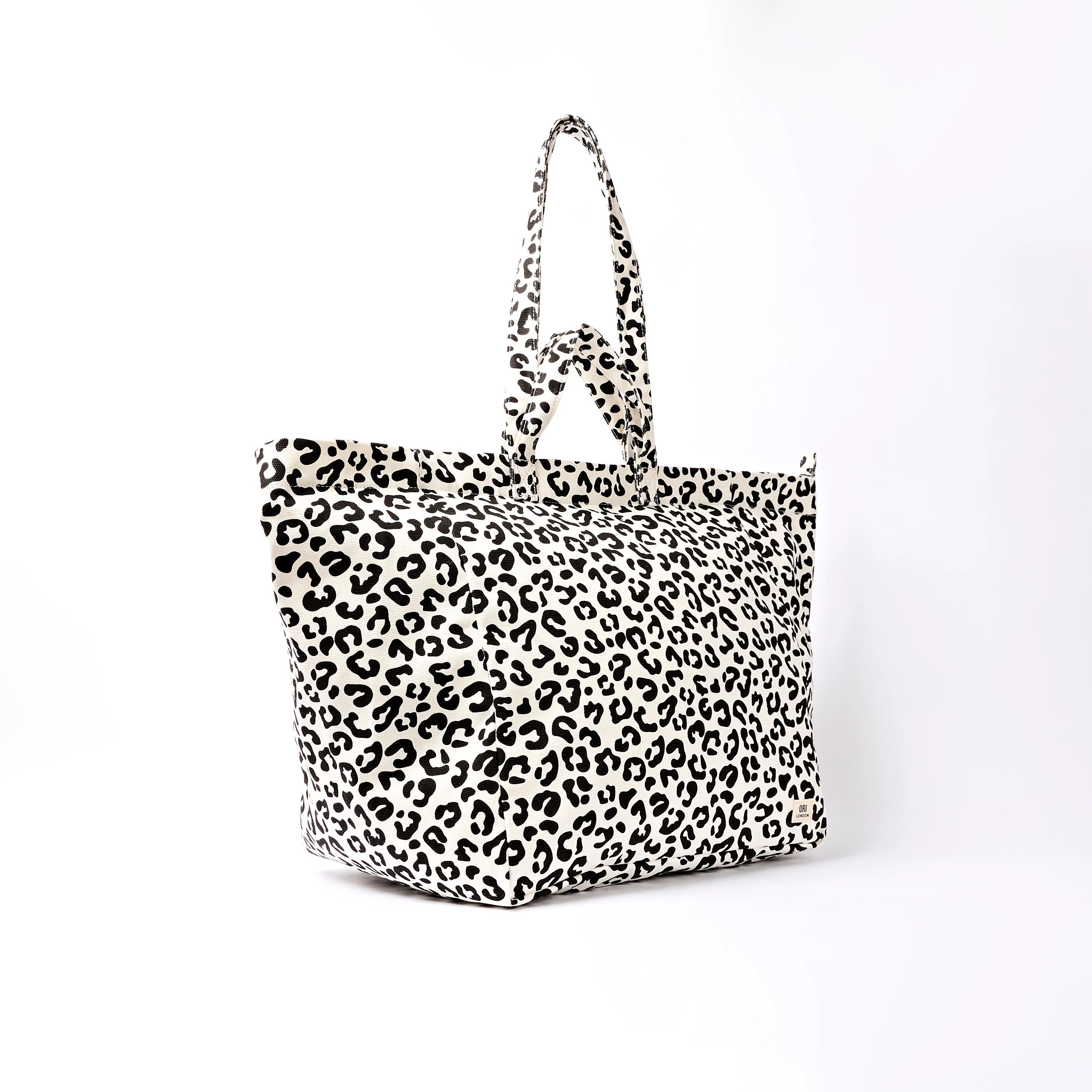 Marylebone Tote Bag in Summer Leopard - Image 3