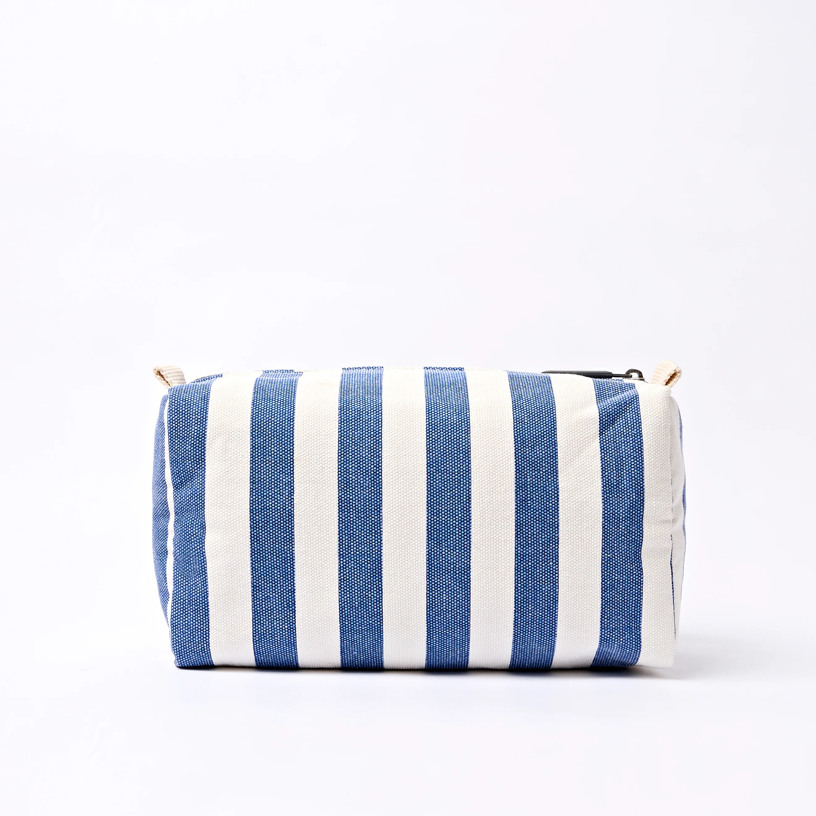 Mayfair Wash Bag in Denim Stripe - Image 4