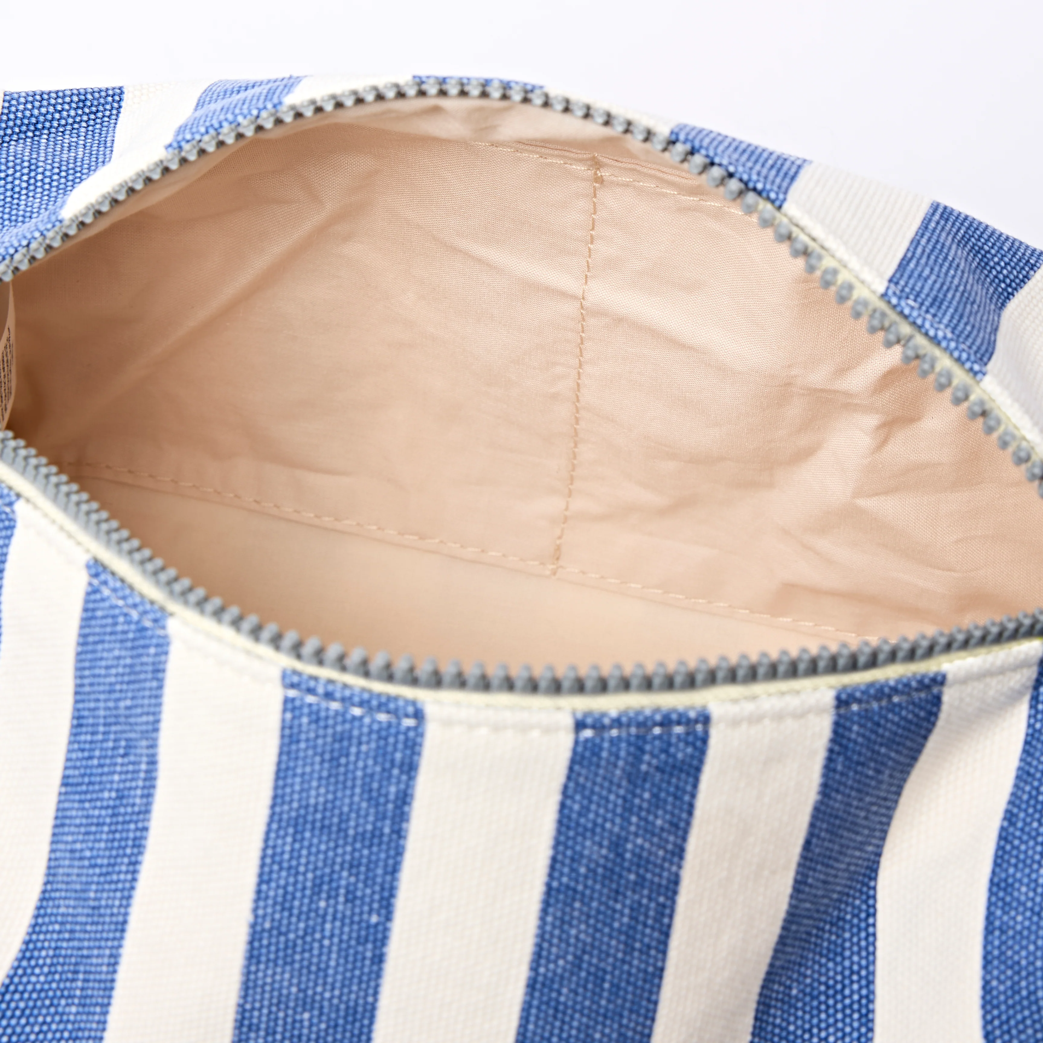 Mayfair Wash Bag in Denim Stripe - Image 5
