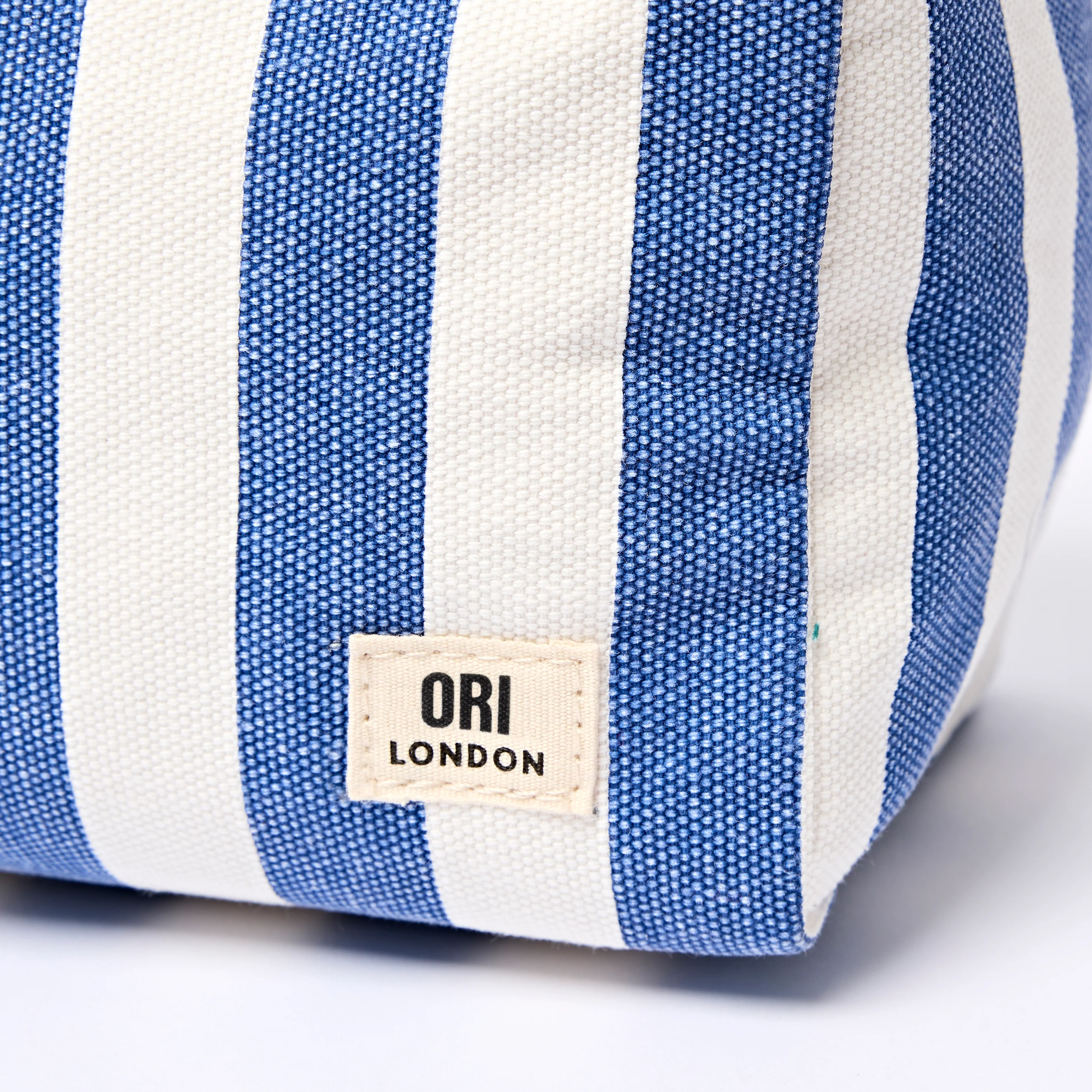 Mayfair Wash Bag in Denim Stripe - Image 8