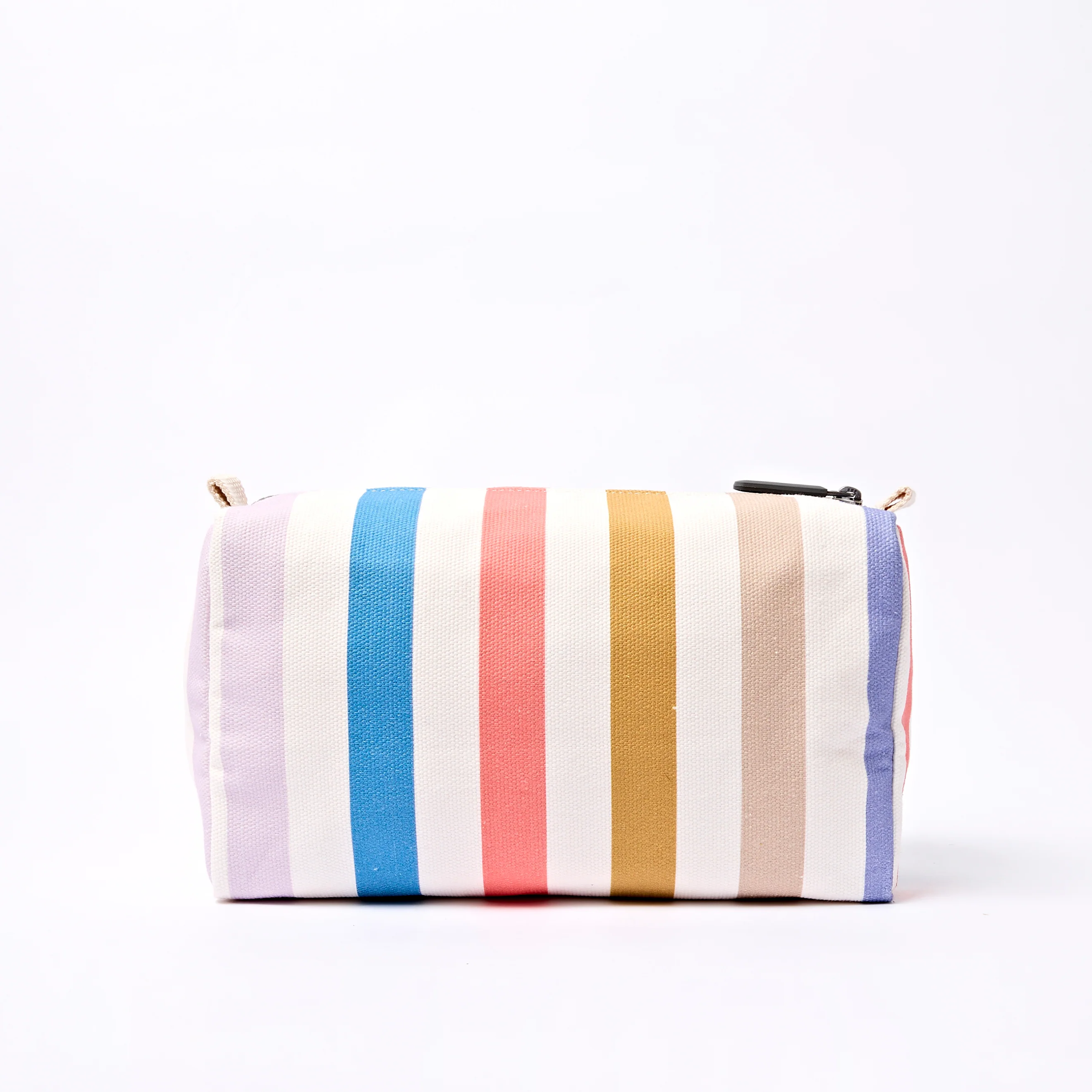 Mayfair Wash Bag in Pastel Multi Stripe - Image 3