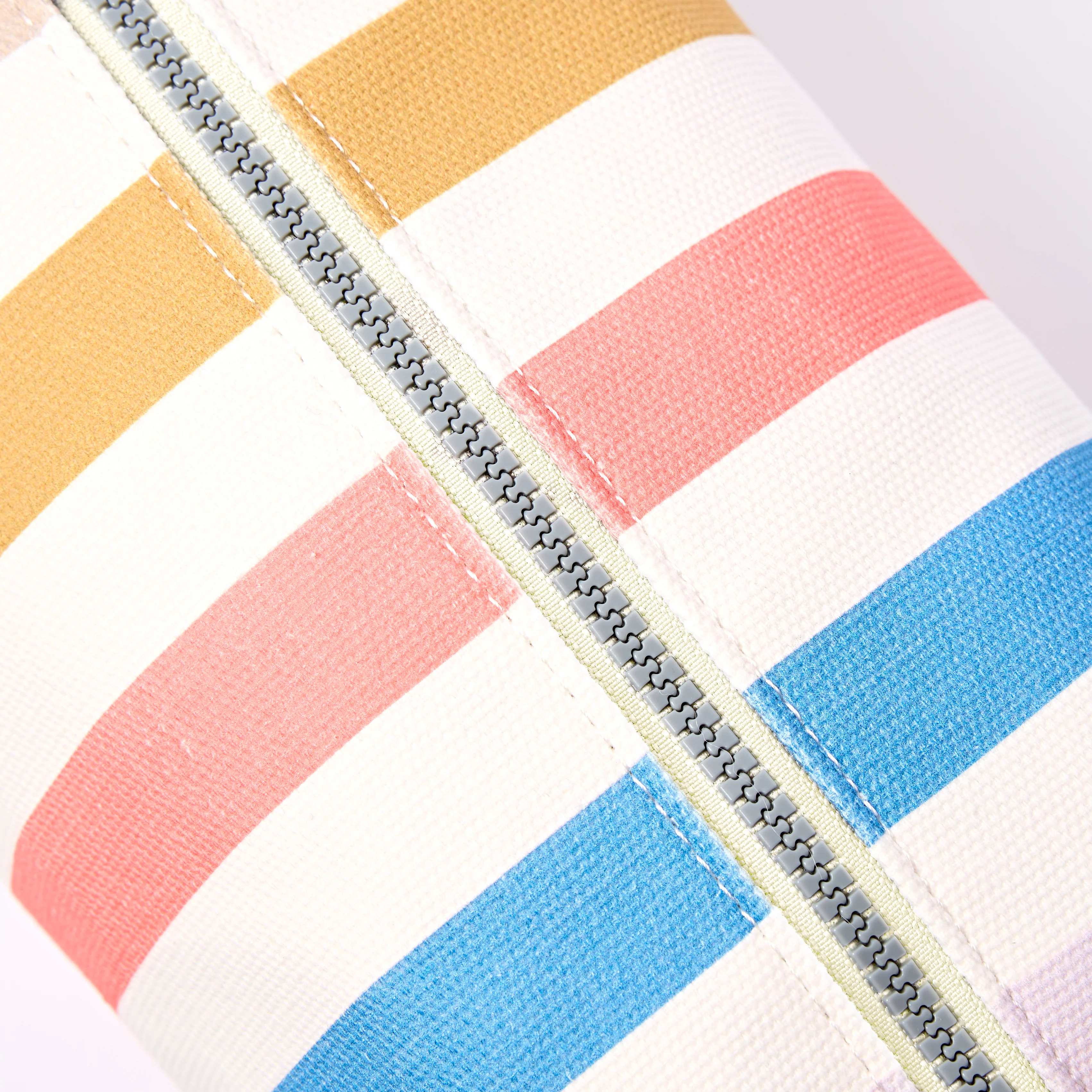 Mayfair Wash Bag in Pastel Multi Stripe - Image 5