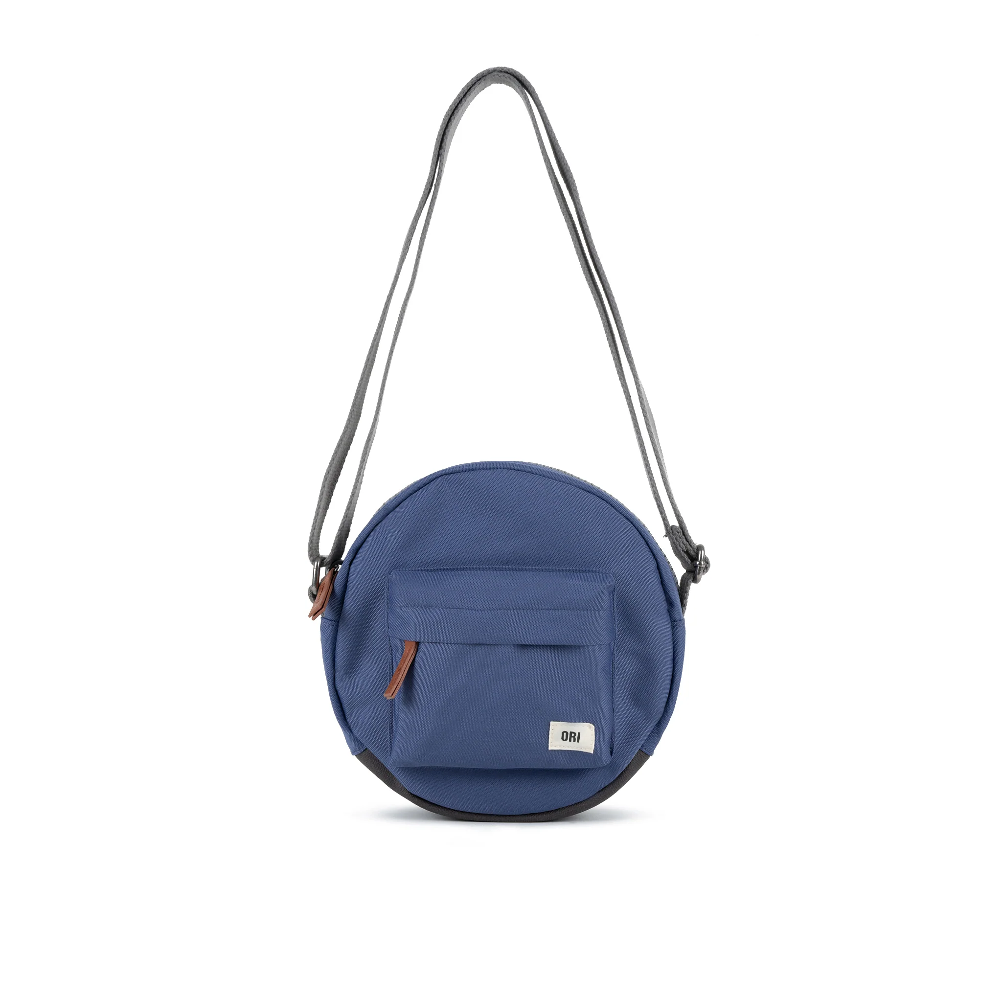 Paddington Crossbody in Burnt Blue Canvas