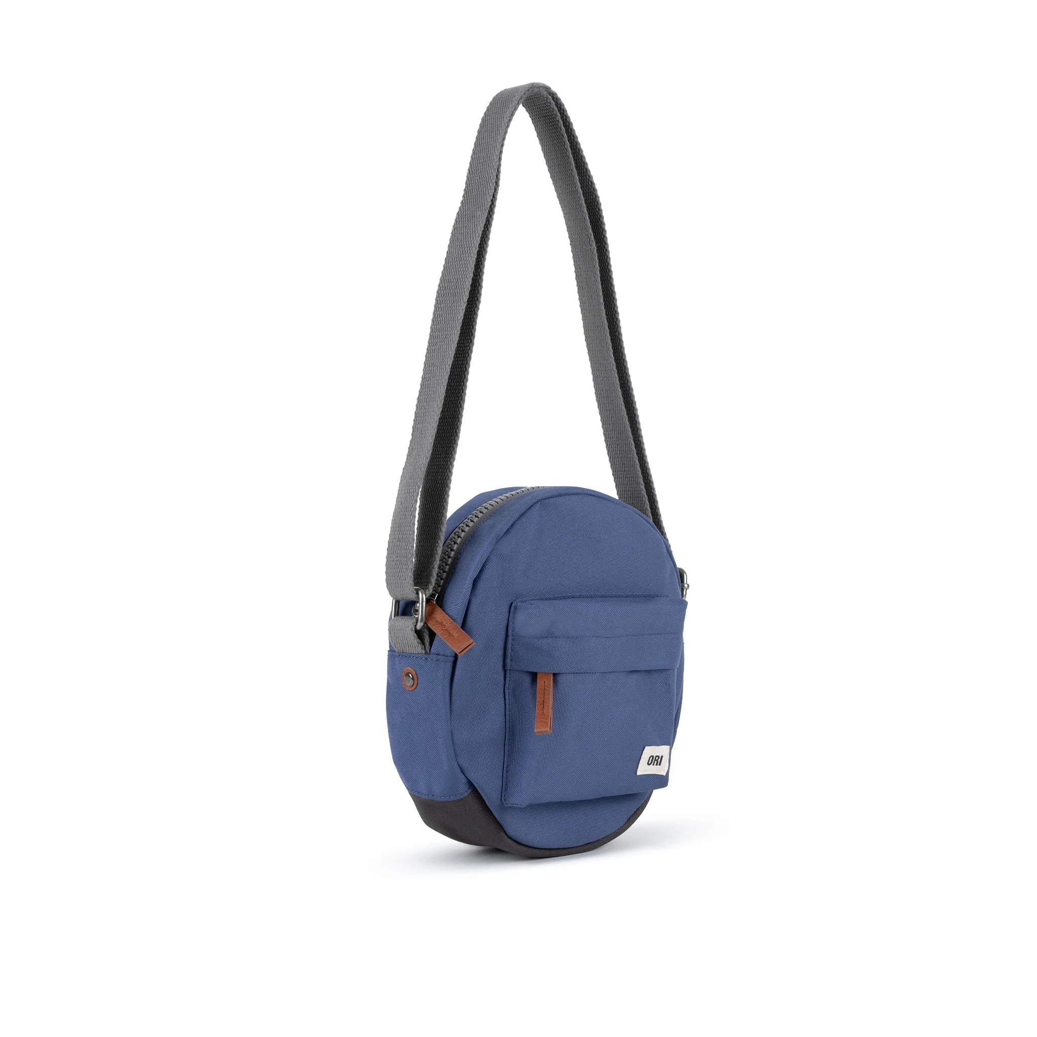 Paddington Crossbody in Burnt Blue Canvas - Image 2