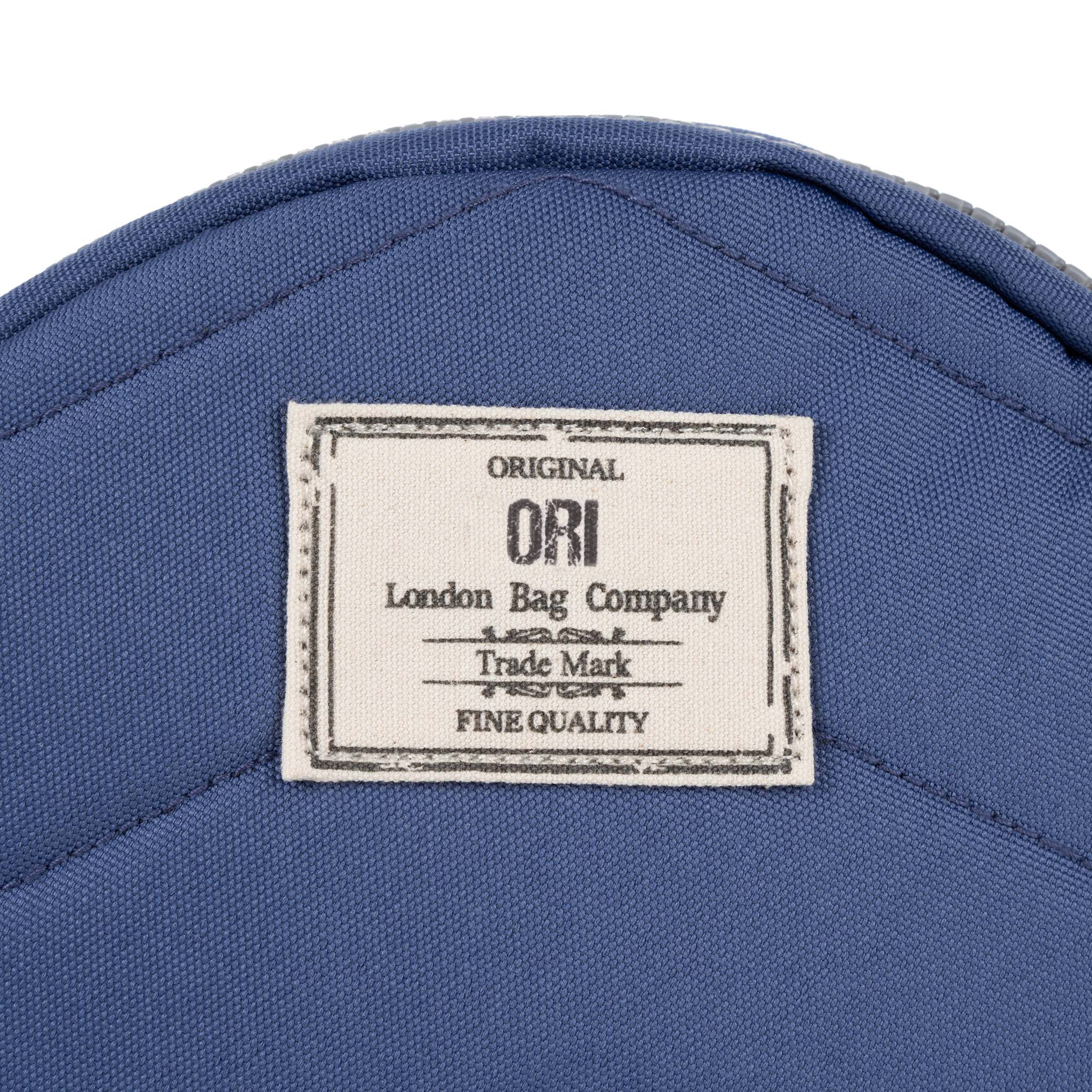 Paddington Crossbody in Burnt Blue Canvas - Image 4
