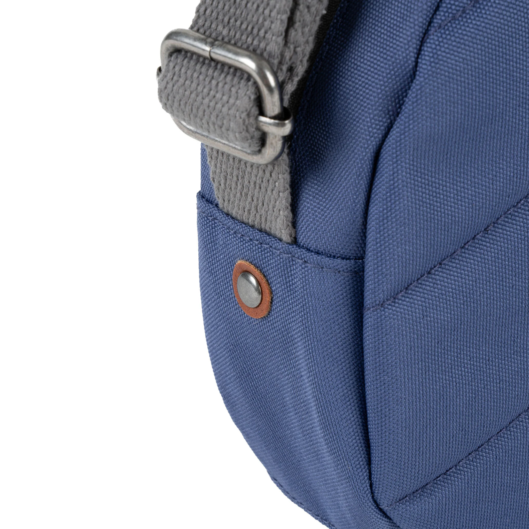 Paddington Crossbody in Burnt Blue Canvas - Image 5