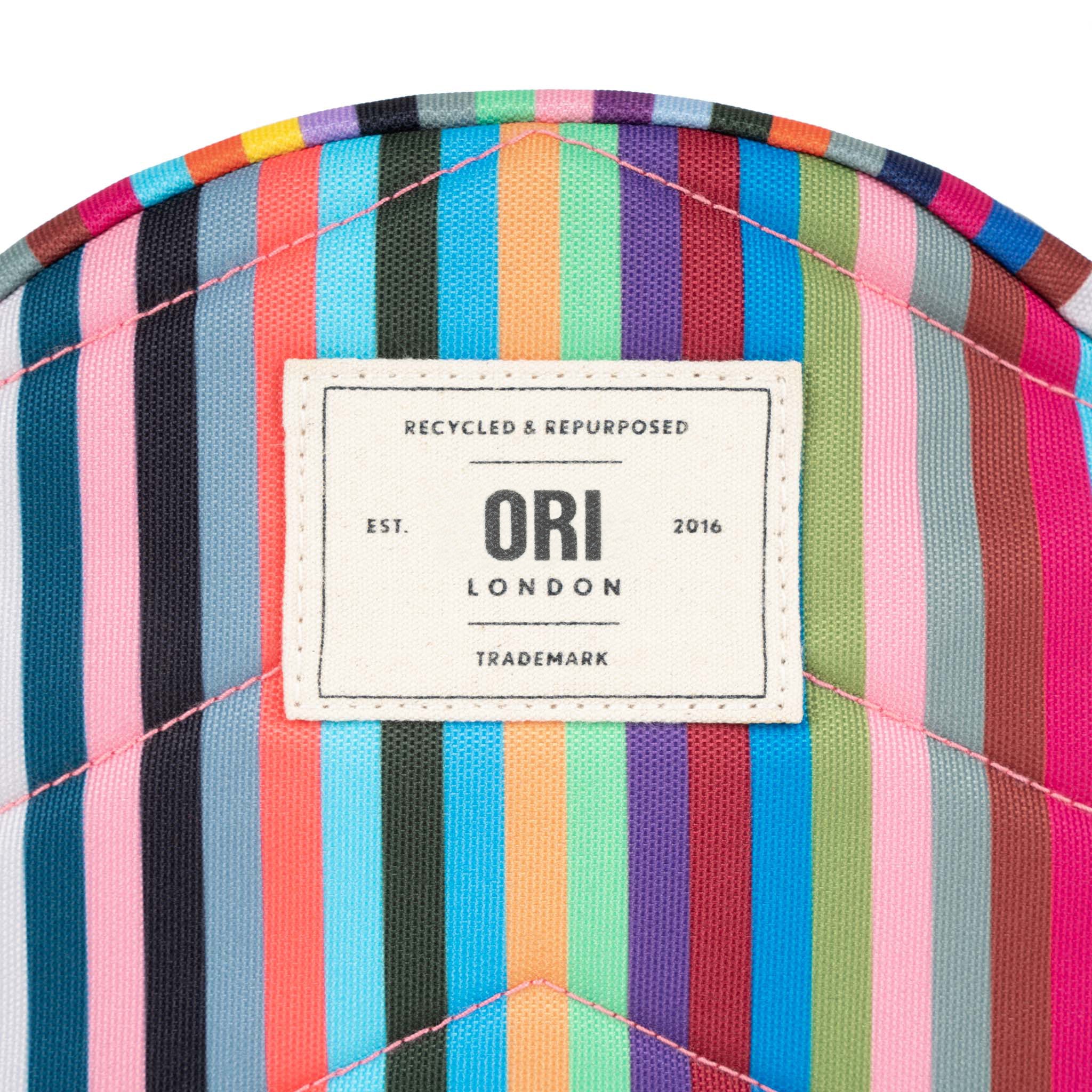 Paddington Crossbody Bag in Multi Stripe - Image 4
