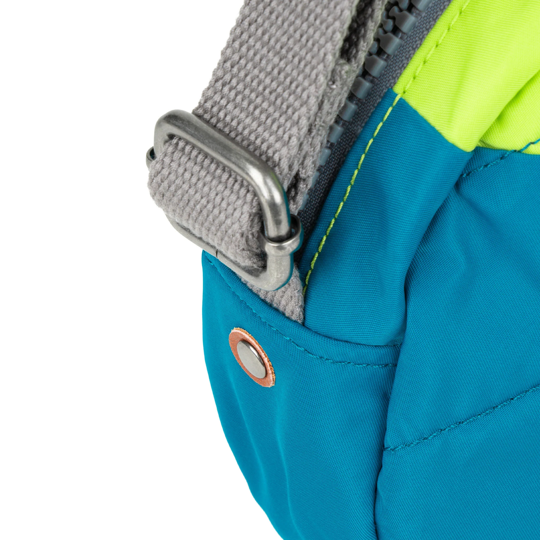 Creative Waste Paddington Crossbody Bag in Seaport/Lime - Image 5