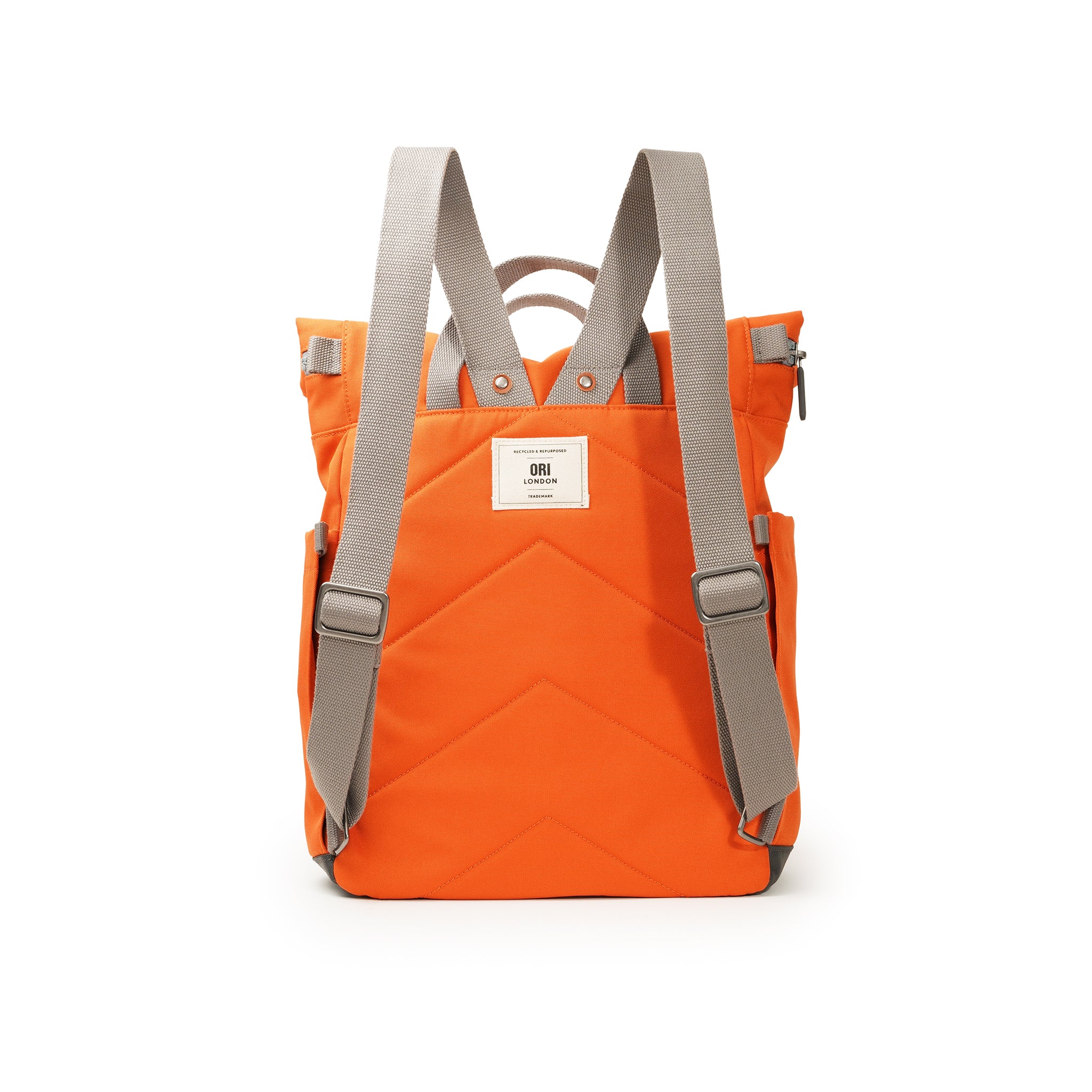 Richmond Multipocket Backpack in Atomic Orange - Image 3