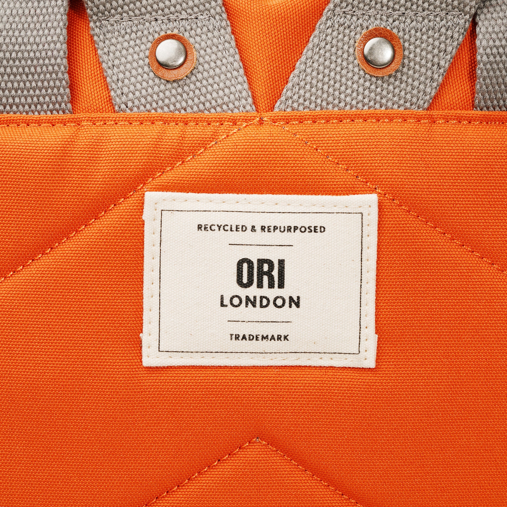 Richmond Multipocket Backpack in Atomic Orange - Image 4