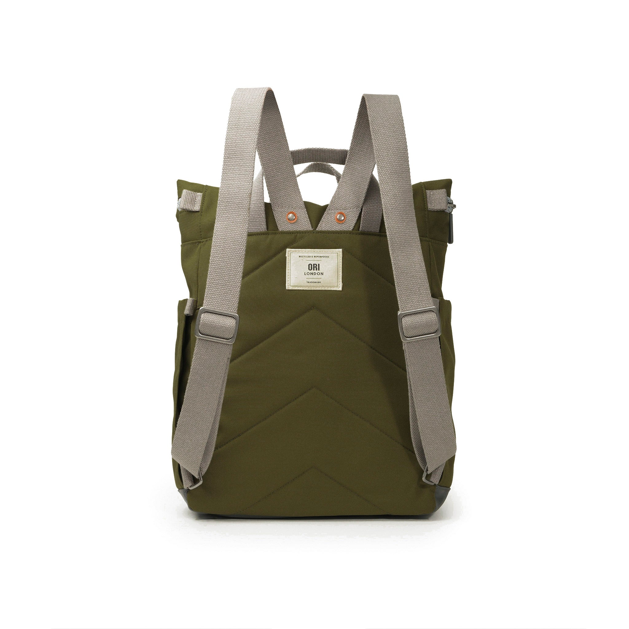 Richmond Multipocket Backpack in Moss - Image 3