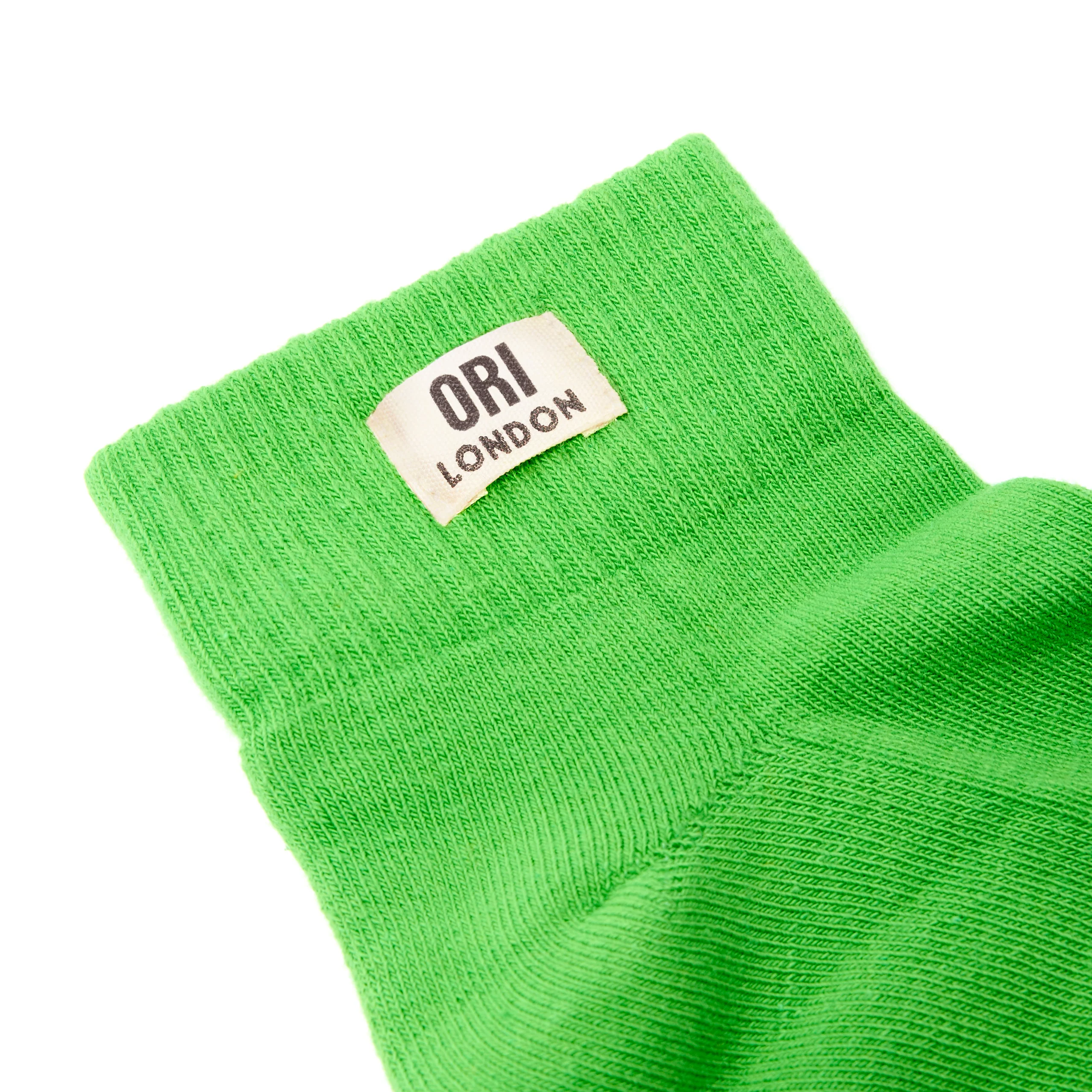 Wembley Ankle Socks for Women in Online Lime - Image 2