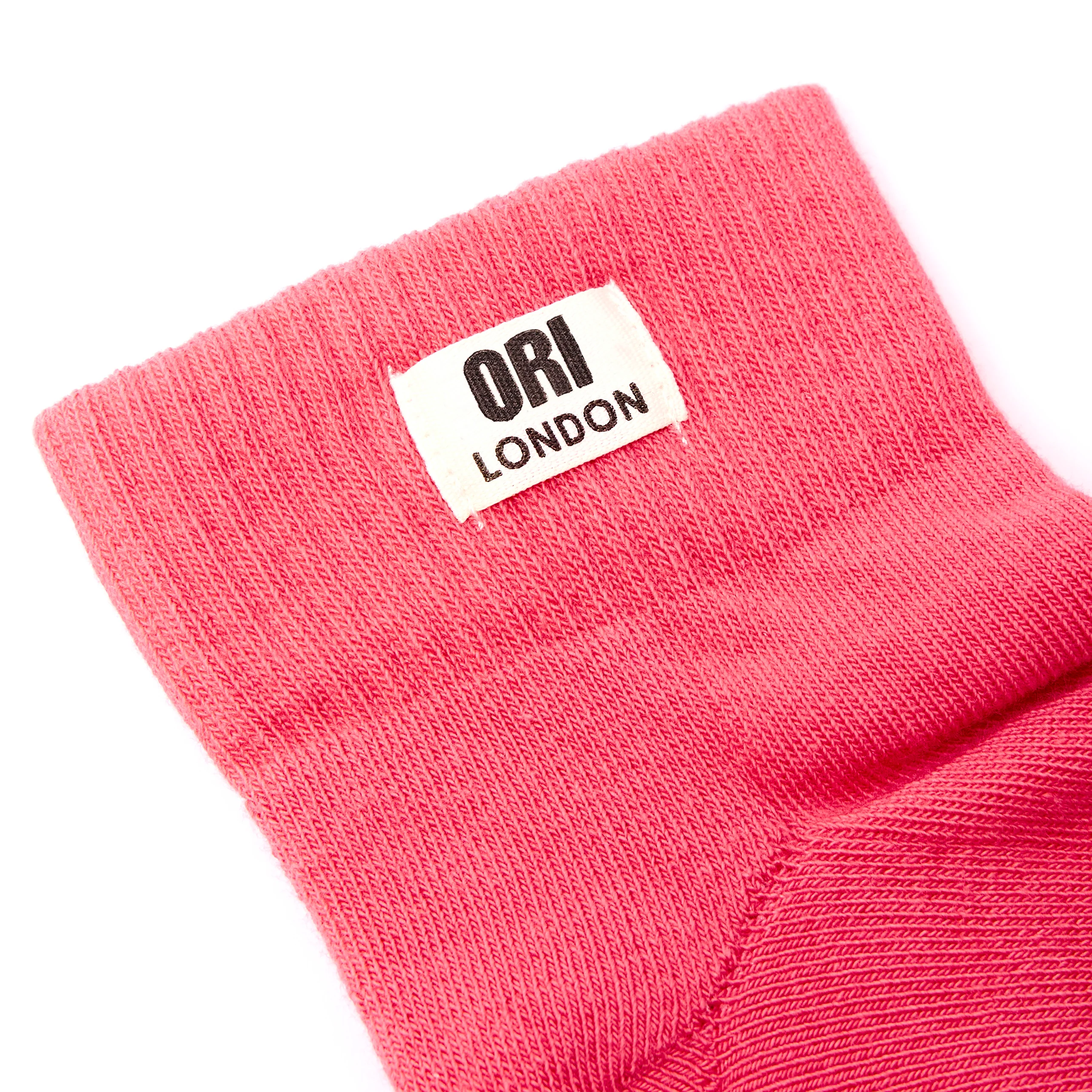 Wembley Ankle Socks for Women in Sugar Coral - Image 2