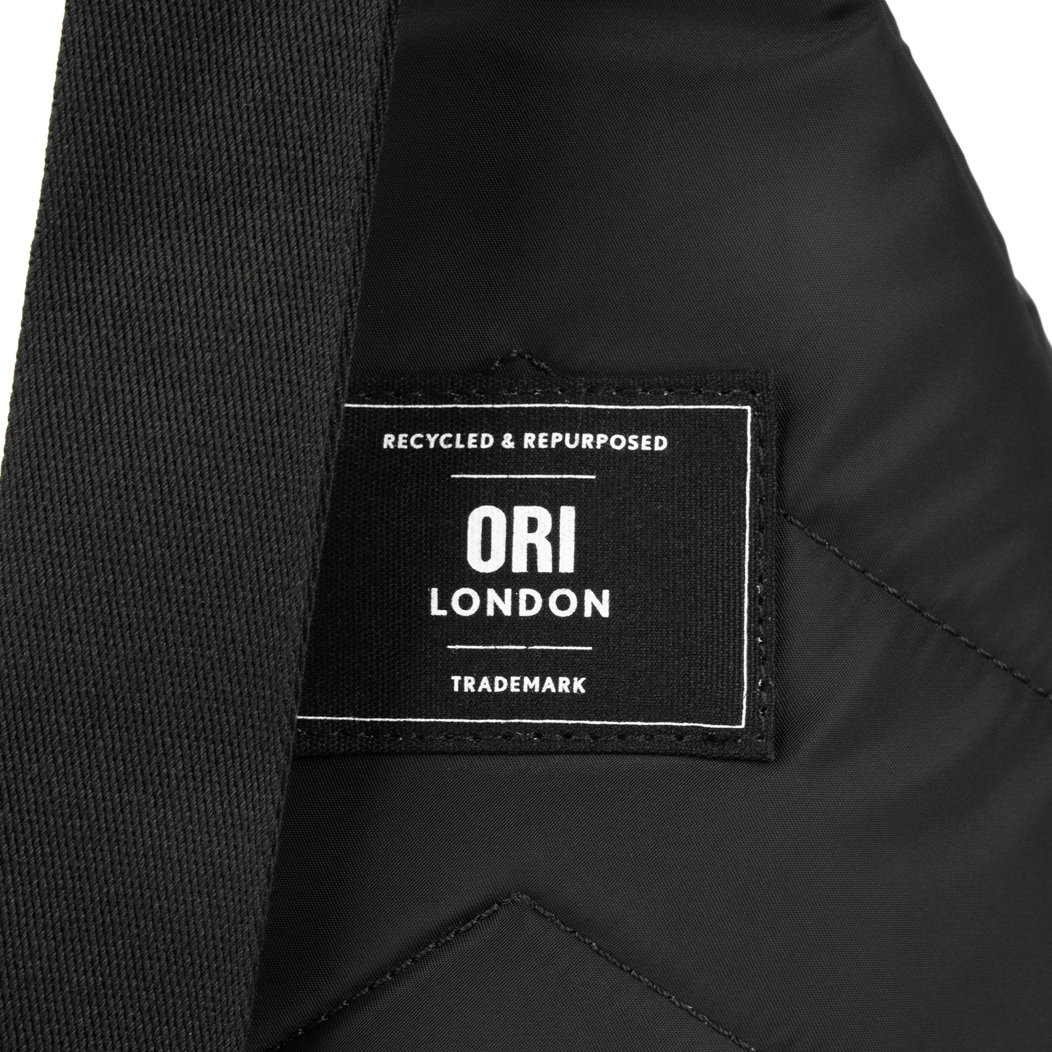 All Black Willesden Sling Bag in Black - Image 4