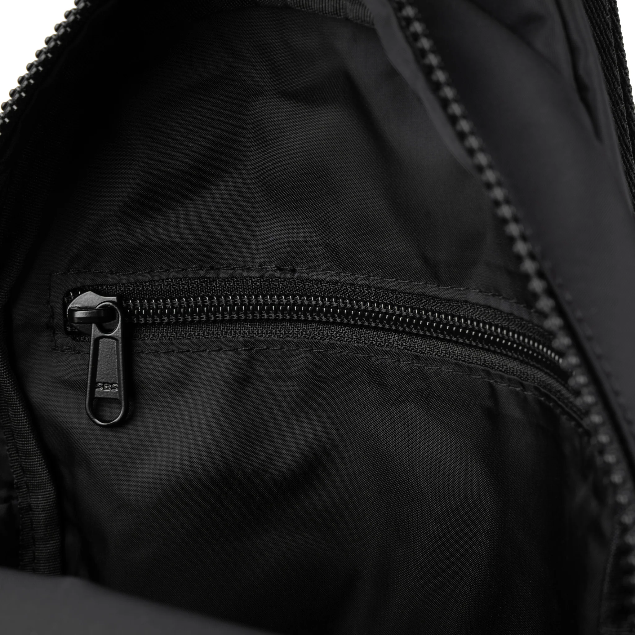 All Black Willesden Sling Bag in Black - Image 7
