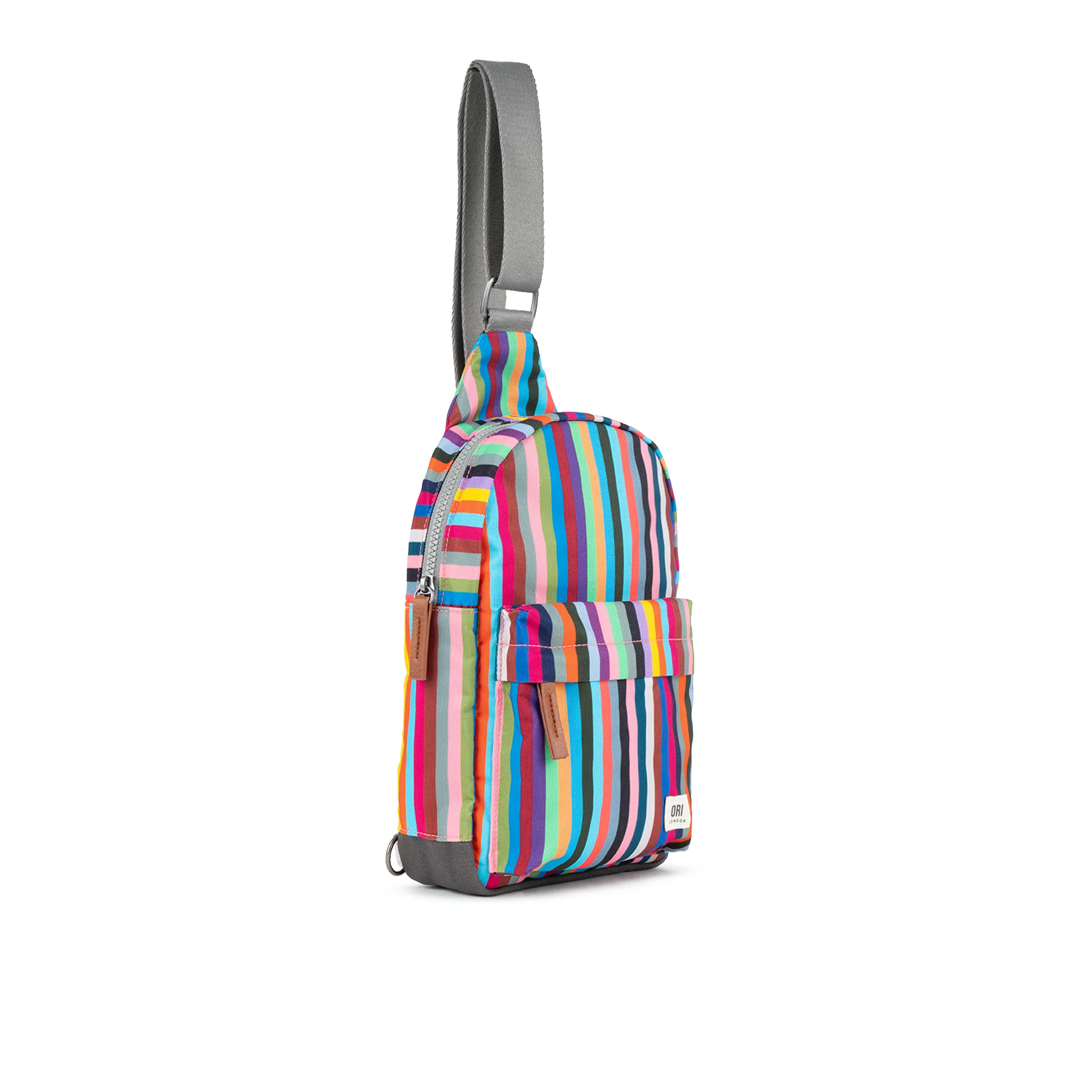Willesden Sling Bag in Multi Stripe - Image 2