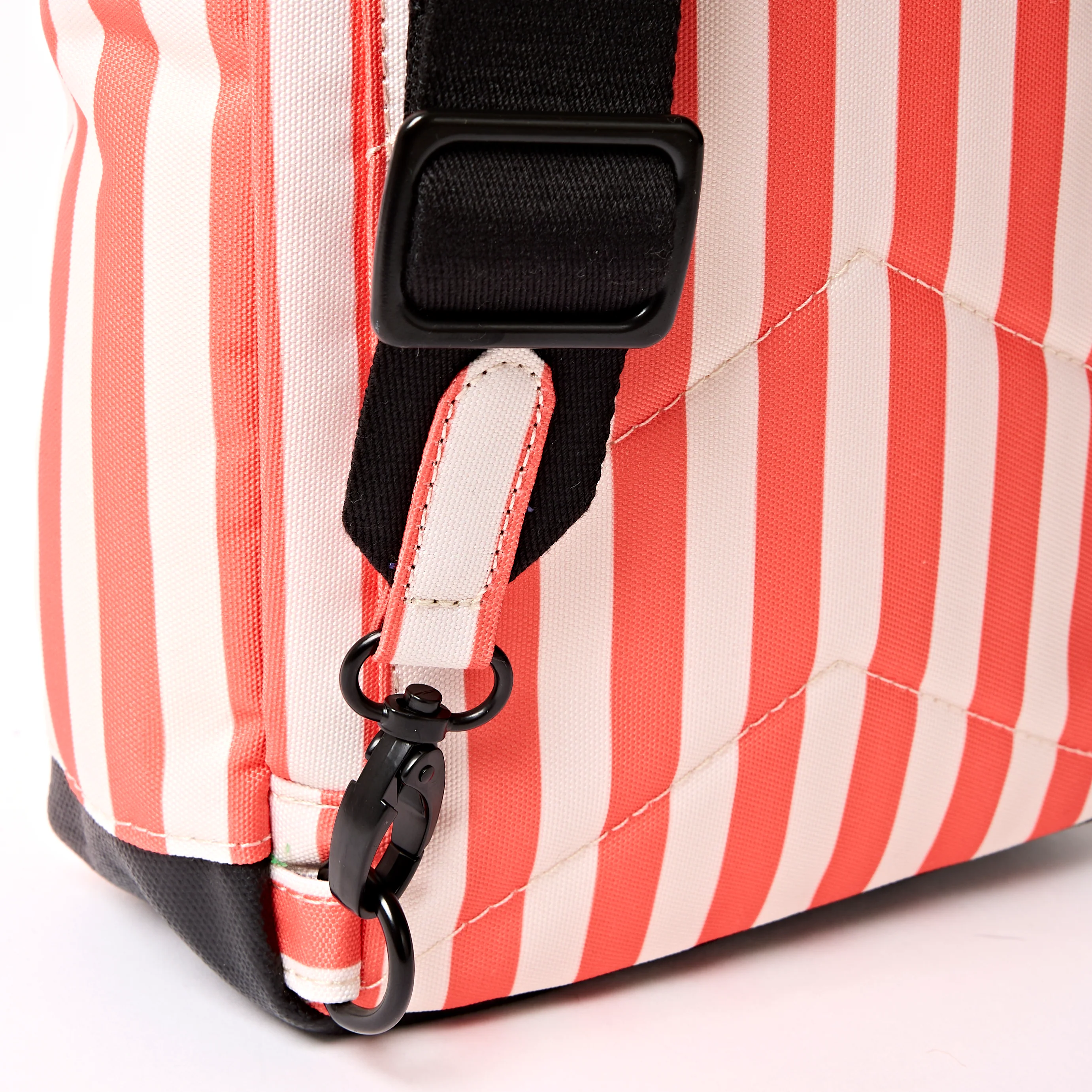 Willesden Sling Bag in Coral Stripe - Image 6