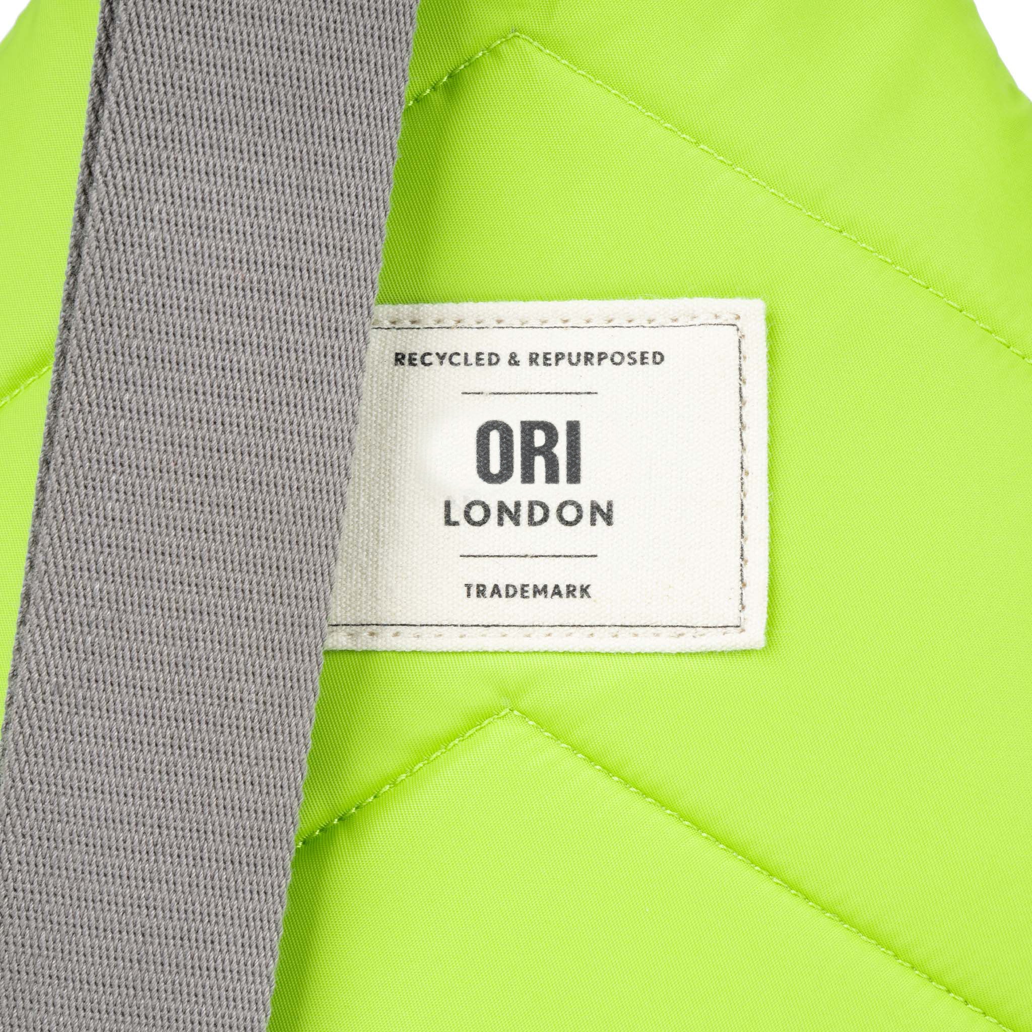 Willesden XL Sling Bag in Lime - Image 7